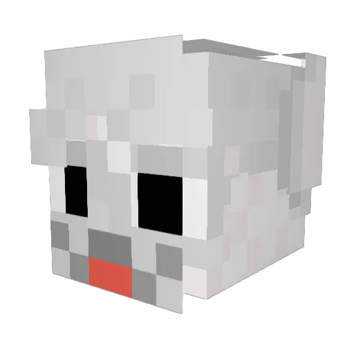 ferSler Minecraft avatar head, 3D render