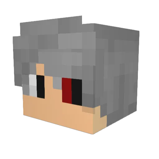 fereNgod Minecraft avatar head, 3D render