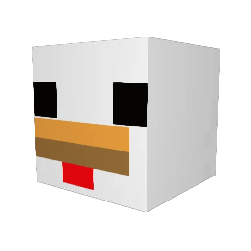 ferfmr97 Minecraft avatar head, 3D render