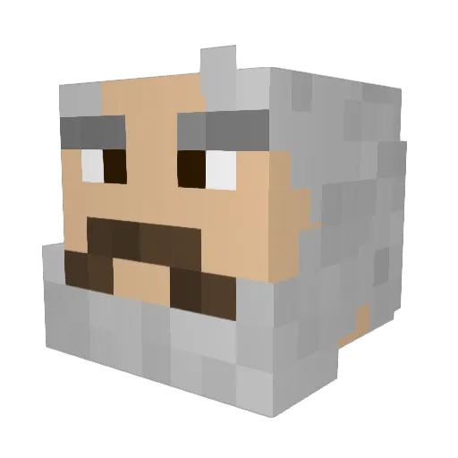 ferizzzzzzz Minecraft avatar head, 3D render