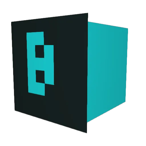 ferjack Minecraft avatar head, 3D render
