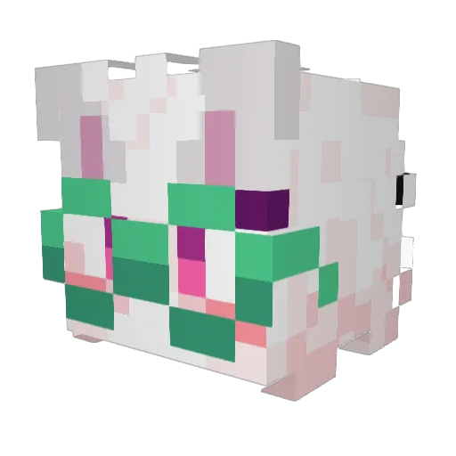 fernan2932519 Minecraft avatar head, 3D render