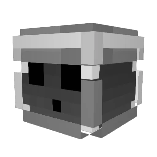 fernan323018284 Minecraft avatar head, 3D render