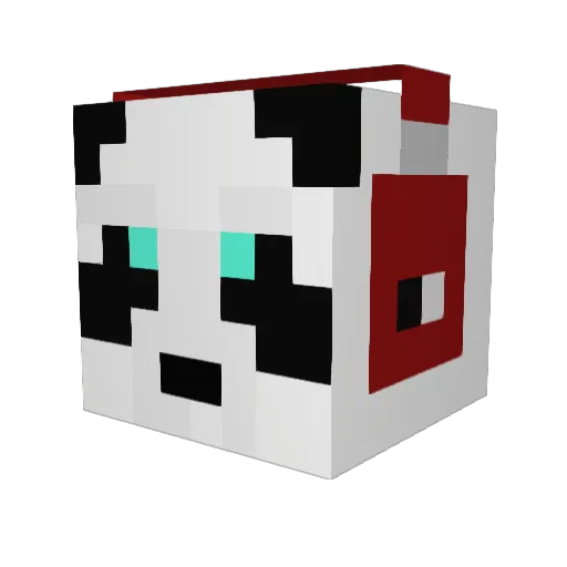 fernan44751 Minecraft avatar head, 3D render