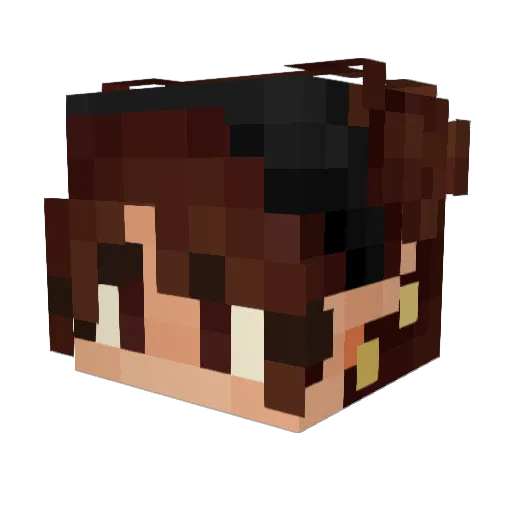 fernan46411251 Minecraft avatar head, 3D render