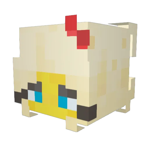 fernan9279252 Minecraft avatar head, 3D render
