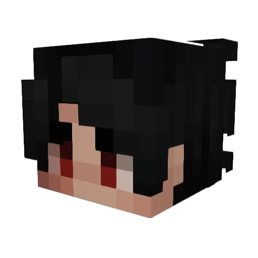 fernandobola Minecraft avatar head, 3D render