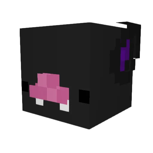 fernidle Minecraft avatar head, 3D render