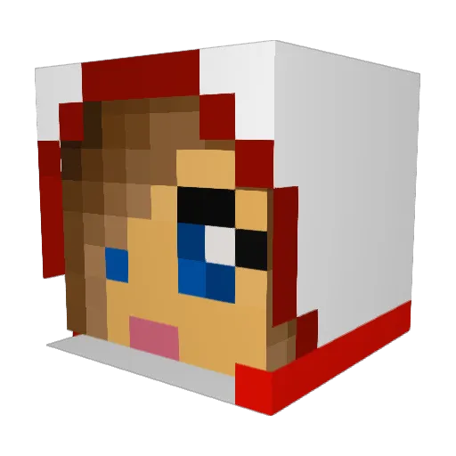 fernieis11 Minecraft avatar head, 3D render