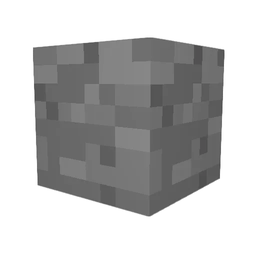fernies Minecraft avatar head, 3D render