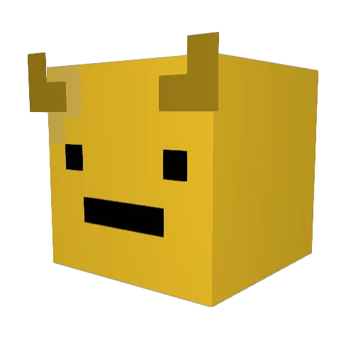 ferrari_gabs Minecraft avatar head, 3D render