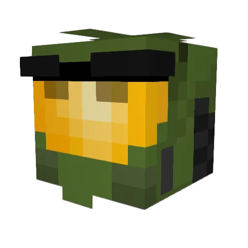 ferrrarikiller66 Minecraft avatar head, 3D render