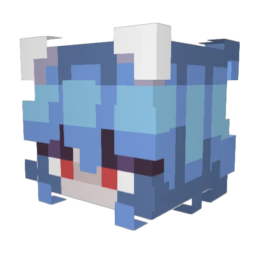 fersito0002 Minecraft avatar head, 3D render