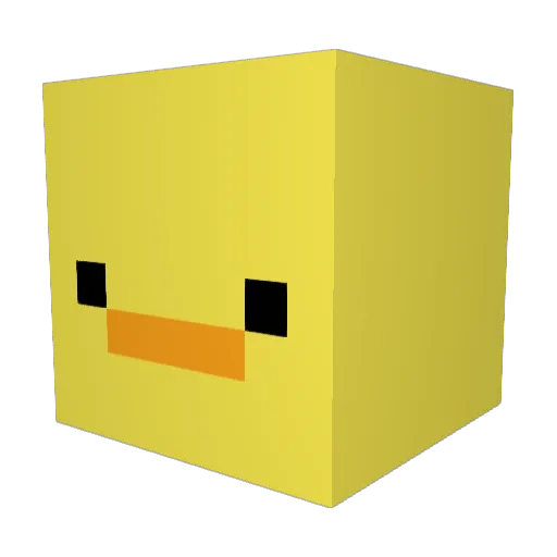 ferttttt Minecraft avatar head, 3D render
