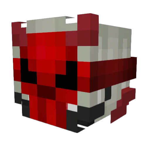fertyshes Minecraft avatar head, 3D render