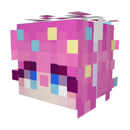 fervantleader01 Minecraft avatar head, 3D render
