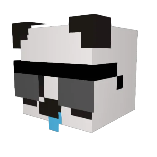 ferxd0235 Minecraft avatar head, 3D render