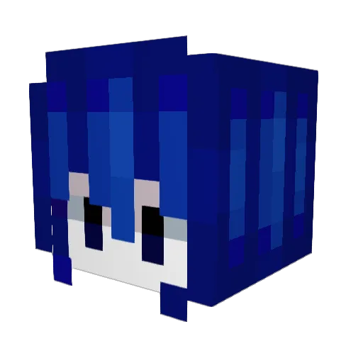 festiveTheo123 Minecraft avatar head, 3D render