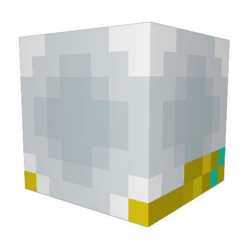 fetchey Minecraft avatar head, 3D render
