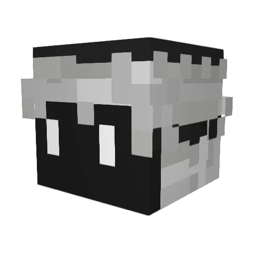 fetuchini3g Minecraft avatar head, 3D render