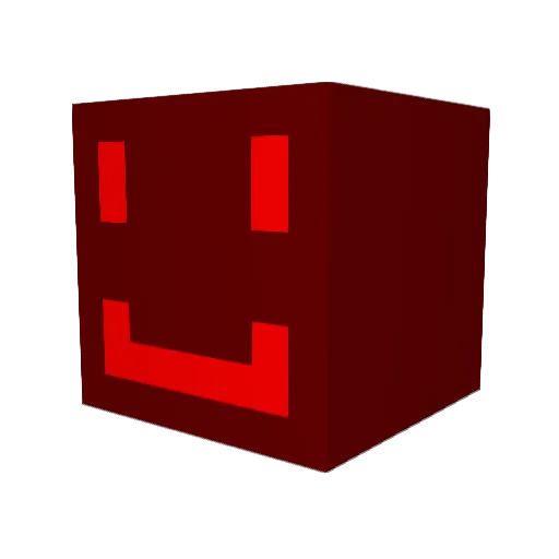 feu531 Minecraft avatar head, 3D render