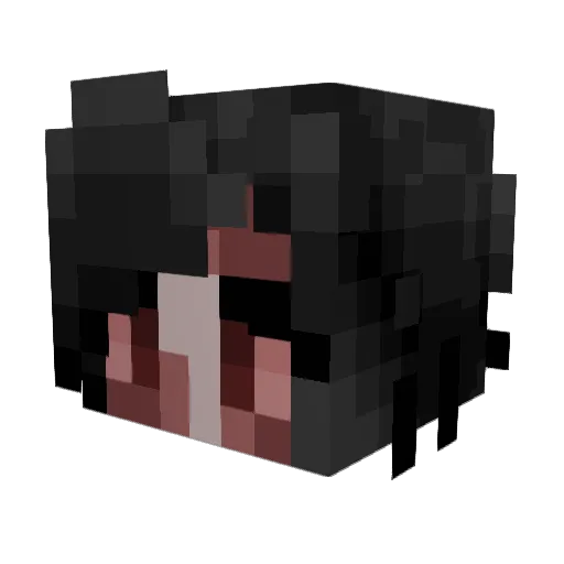 feverchill Minecraft avatar head, 3D render