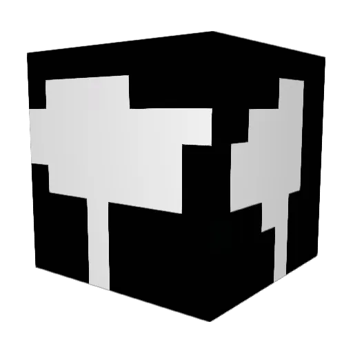 fewclicks Minecraft avatar head, 3D render