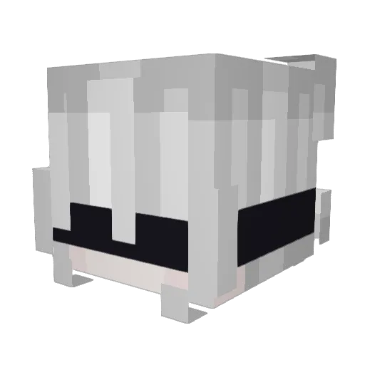 fffauna Minecraft avatar head, 3D render