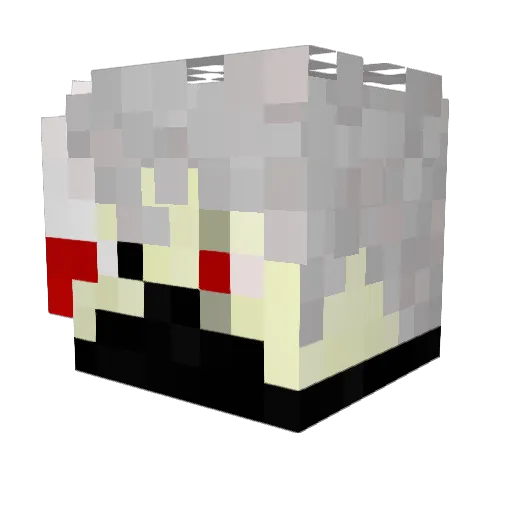 ffreaak Minecraft avatar head, 3D render
