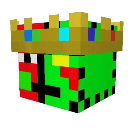ffrraannkk Minecraft avatar head, 3D render