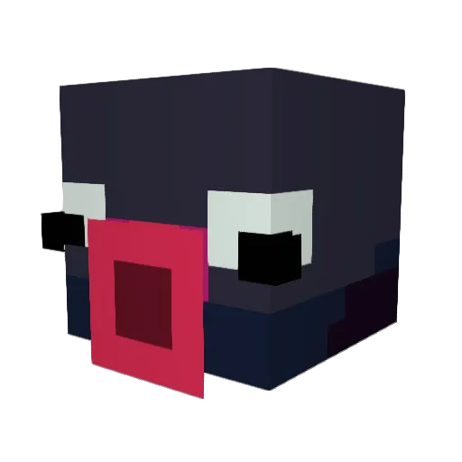fgdaaga Minecraft avatar head, 3D render