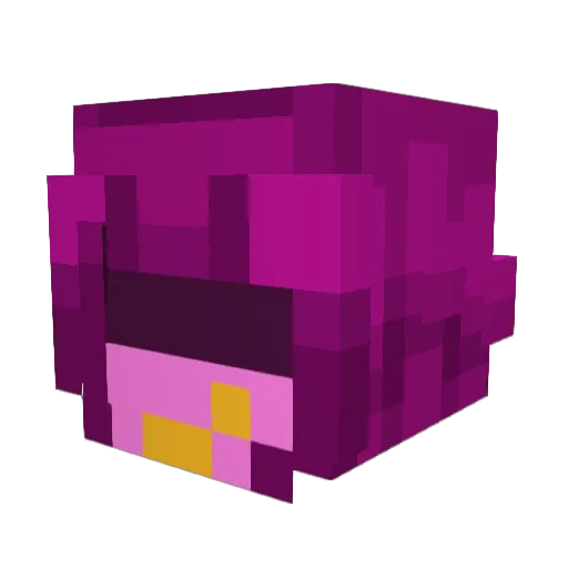 fgkidx Minecraft avatar head, 3D render