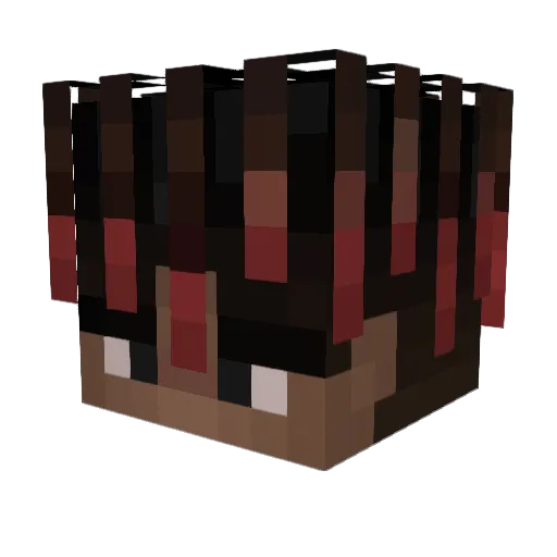 fhrb Minecraft avatar head, 3D render