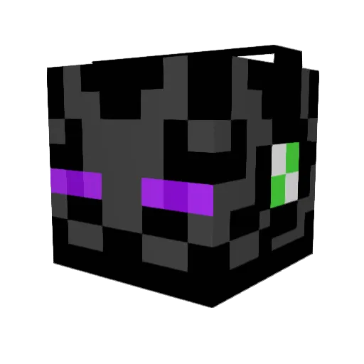 fianchetti Minecraft avatar head, 3D render