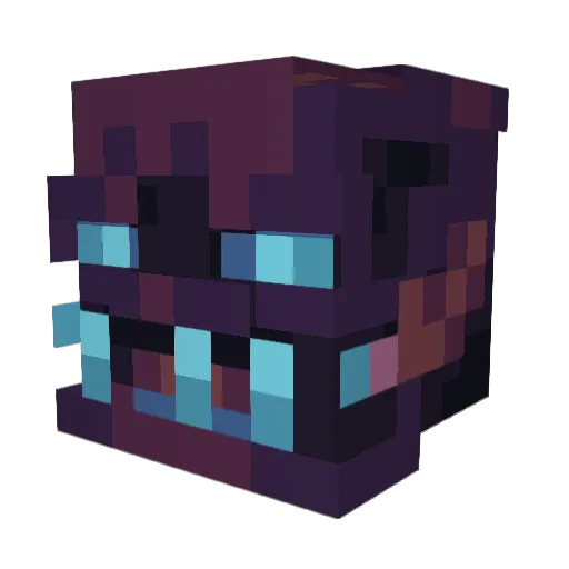 fidalol Minecraft avatar head, 3D render
