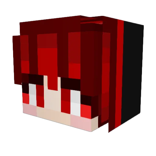 fier_0219 Minecraft avatar head, 3D render