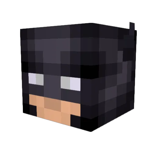 fierbnvcs Minecraft avatar head, 3D render