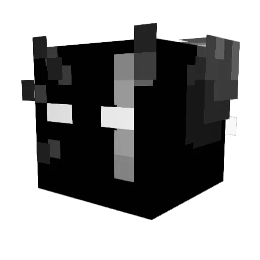 fiercewolf3 Minecraft avatar head, 3D render