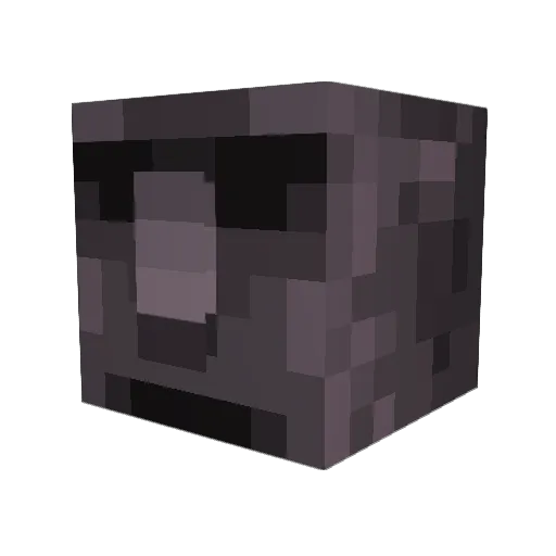 figglbutt Minecraft avatar head, 3D render
