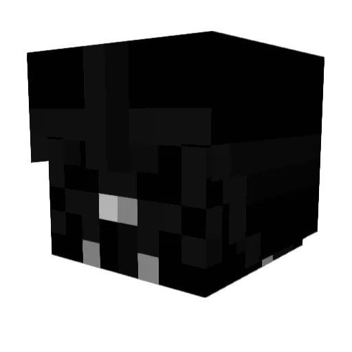 figgmand Minecraft avatar head, 3D render