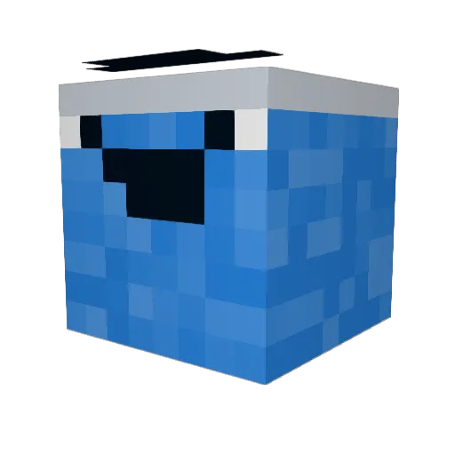 fight2ignite Minecraft avatar head, 3D render