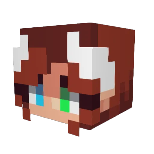 figmint77 Minecraft avatar head, 3D render