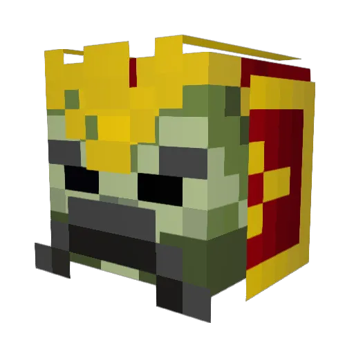 fikova98 Minecraft avatar head, 3D render