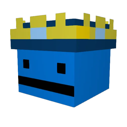 filip151515 Minecraft avatar head, 3D render