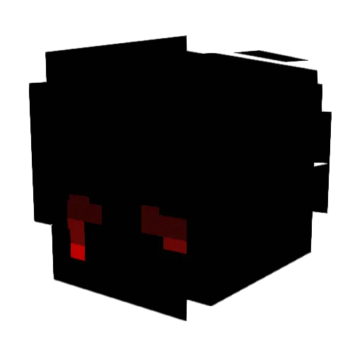 filipKing1 Minecraft avatar head, 3D render