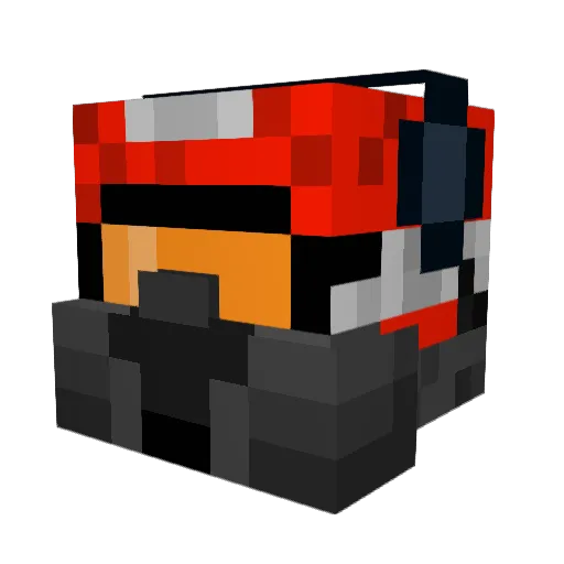 filipone Minecraft avatar head, 3D render