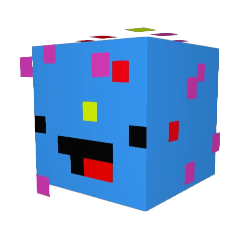 fillecool13 Minecraft avatar head, 3D render