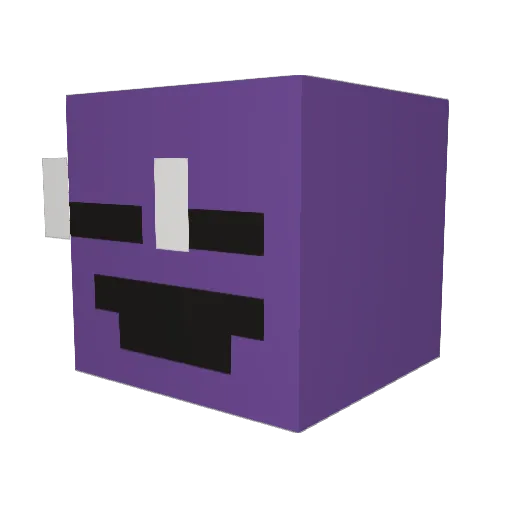 filthydaniel02 Minecraft avatar head, 3D render