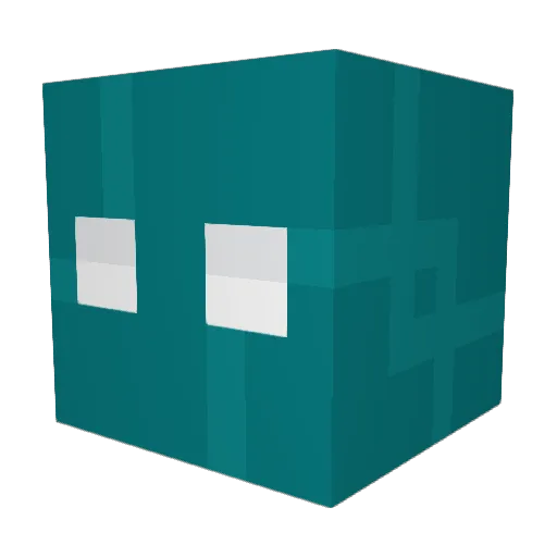 filuuX_13 Minecraft avatar head, 3D render