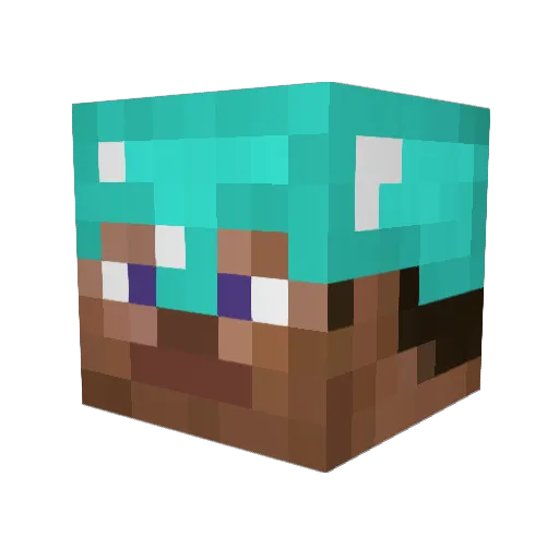 Minecraft-Avatar von finalchild: Kopf als 3D-Render